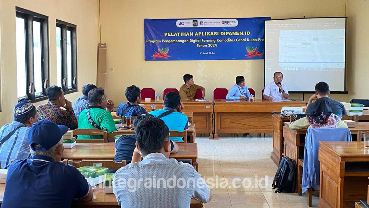 Pelatihan Aplikasi Dipanen.id Untuk Program Digital Farming Kelompok Tani di Kulon Progo
